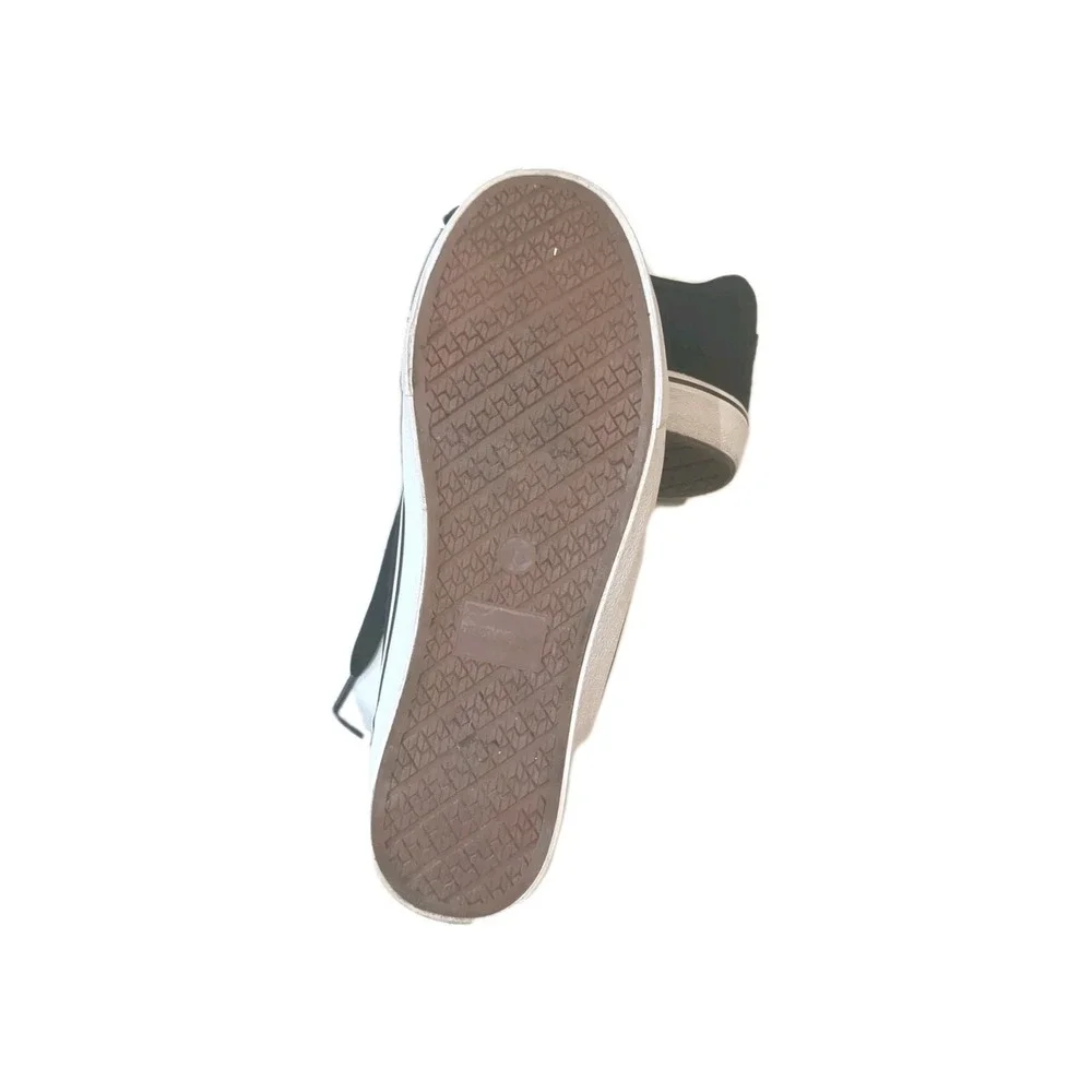 PRE-OWNED NO BOUNDARIES MEN‎ BLACK CANVAS MEMORY FOAM S-13 SKATE BOARDING
